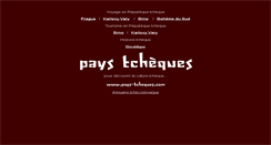 Desktop Screenshot of ahoj.pays-tcheques.com